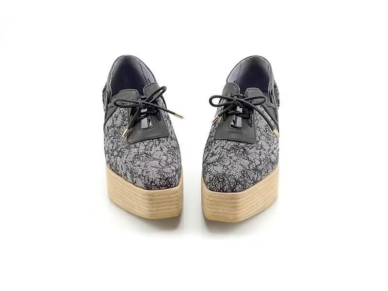 LEADING ROLE | 軌跡 | 設計款 | 手工鞋 | 反光面 | 厚底