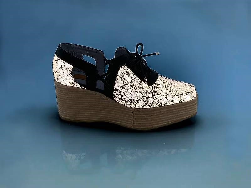 LEADING ROLE | 軌跡 | 設計款 | 手工鞋 | 反光面 | 厚底