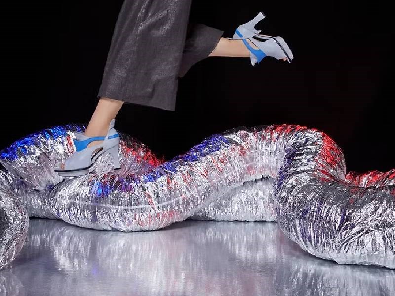 LEADING ROLE  夢境 設計款/手工鞋/灰 杜若藍