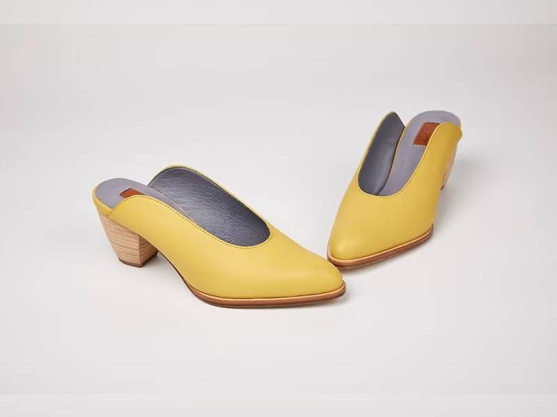 LEADING ROLE | 寂靜 | 設計款 | 手工鞋 | 黃