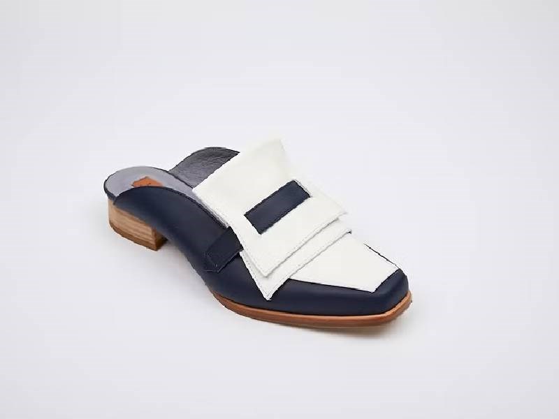 LEADING ROLE | 漂流 | 設計款 | 手工鞋 | 藏青 白