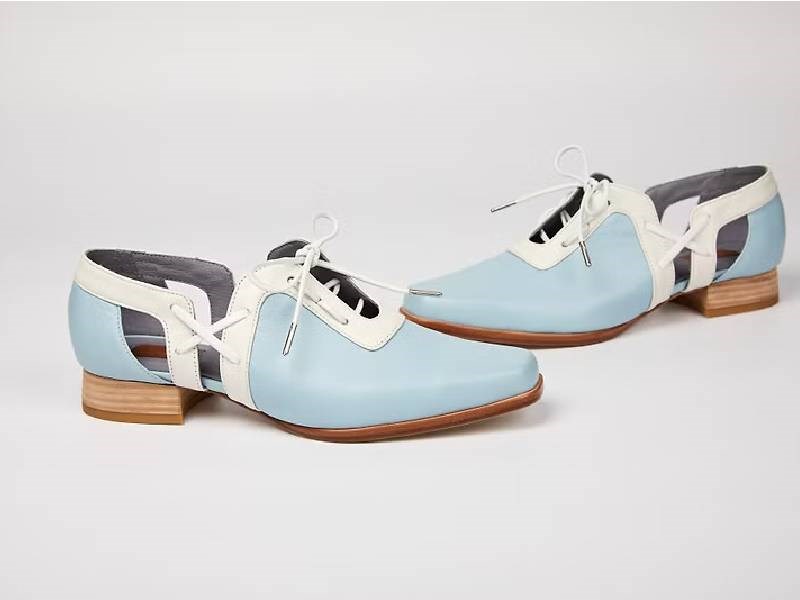 LEADING ROLE | 軌跡 | 設計款 | 手工鞋 | 天藍色