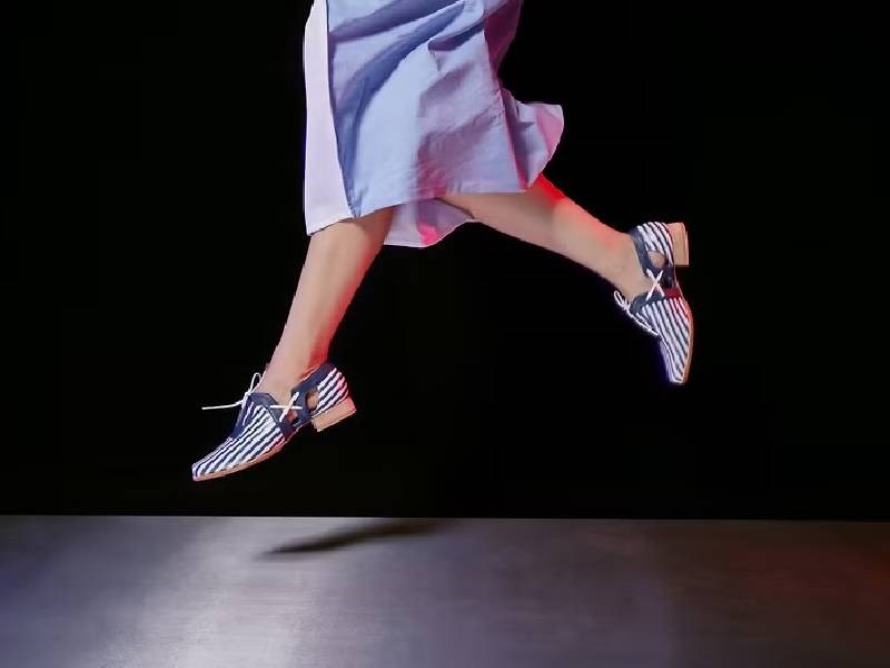 LEADING ROLE | 軌跡 | 設計款 | 手工鞋 | 藍白條紋