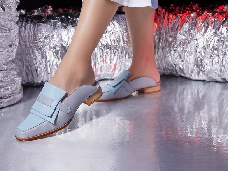 LEADING ROLE | 漂流 | 設計款 | 手工鞋 | 天空藍 灰