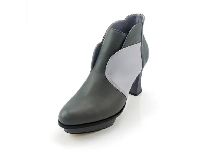 LEADING ROLE | 梅花 | 設計款 | 手工鞋 | 灰黑