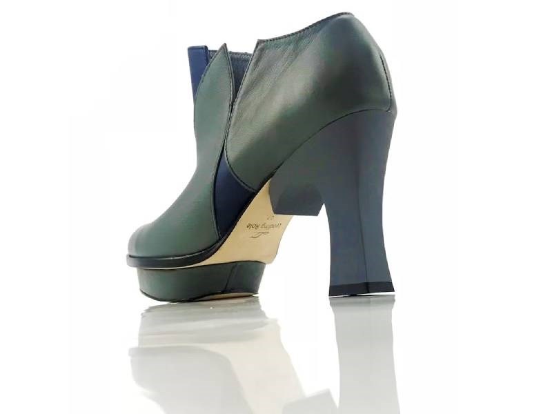 LEADING ROLE | 鬱金香 | 設計款 | 手工鞋 | 藍灰