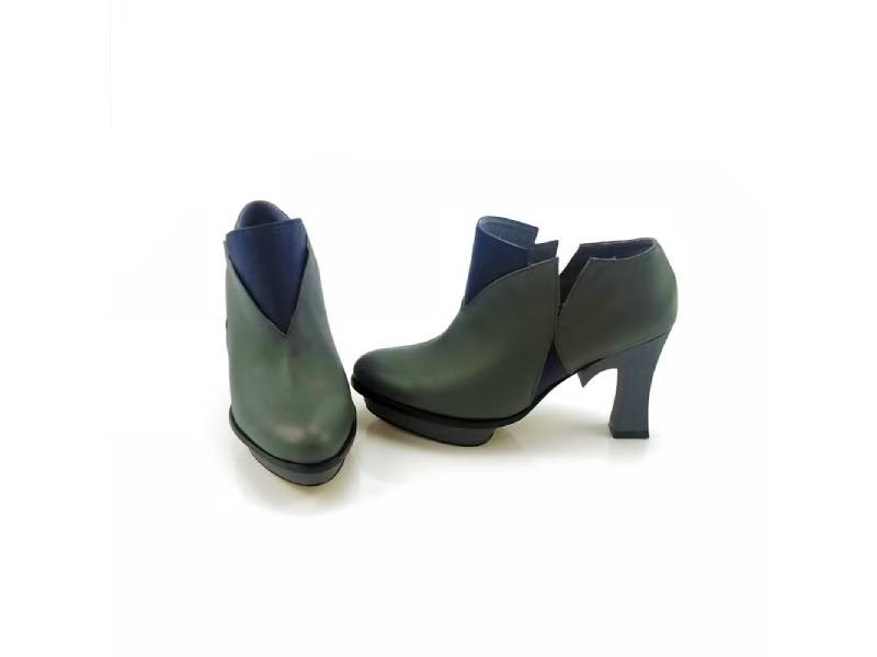 LEADING ROLE | 鬱金香 | 設計款 | 手工鞋 | 藍灰