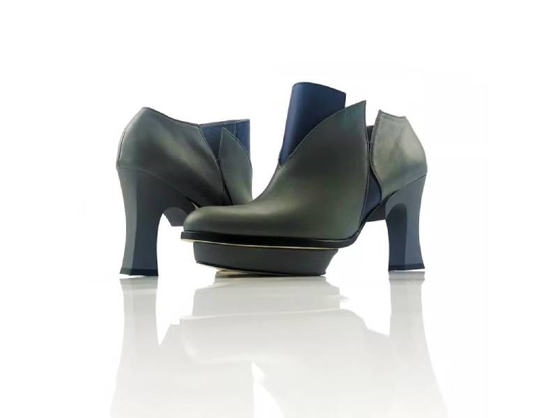 LEADING ROLE | 鬱金香 | 設計款 | 手工鞋 | 藍灰