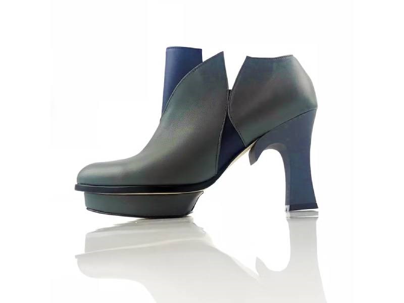 LEADING ROLE | 鬱金香 | 設計款 | 手工鞋 | 藍灰