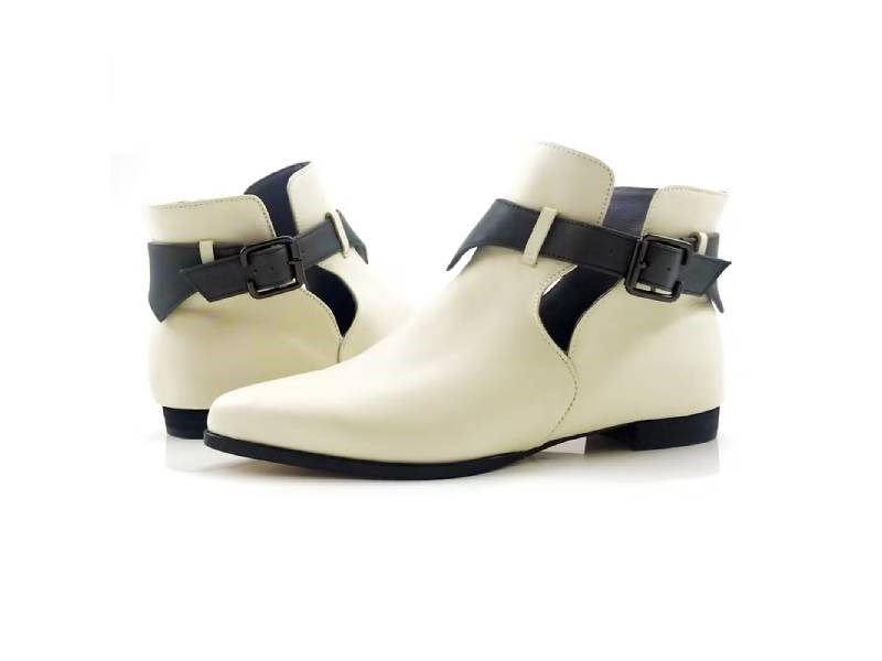 LEADING ROLE | 希望 | 設計款 | 手工鞋 | 白