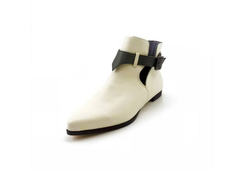 LEADING ROLE | 希望 | 設計款 | 手工鞋 | 白