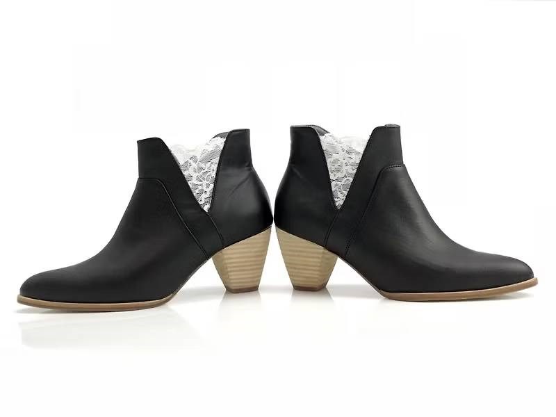 LEADING ROLE | 河谷 | 設計款 | 手工鞋 | 黑