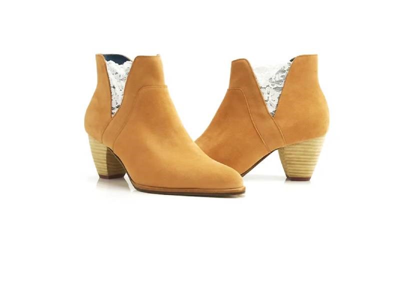 LEADING ROLE | 河谷 | 設計款 | 手工鞋 | 橙棕