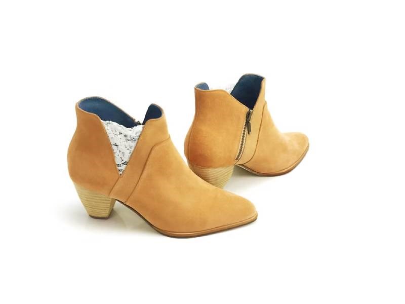 LEADING ROLE | 河谷 | 設計款 | 手工鞋 | 橙棕