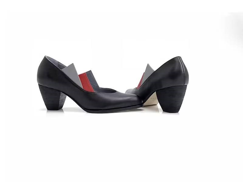 LEADING ROLE | 疊影 | 設計款 | 手工鞋 | 黑