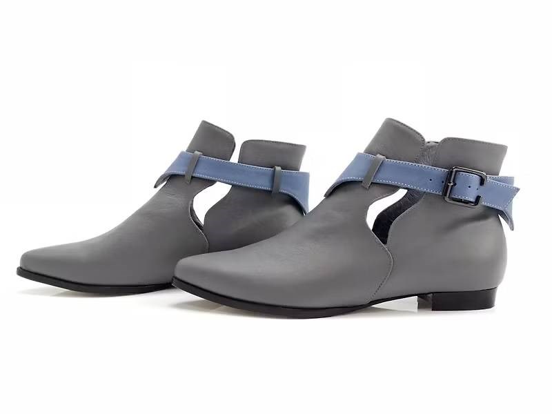 LEADING ROLE | 希望 | 設計款 | 手工鞋 | 灰