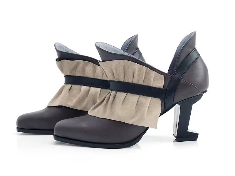 LEADING ROLE | 皇冠 | 設計款 | 手工鞋 | 咖啡