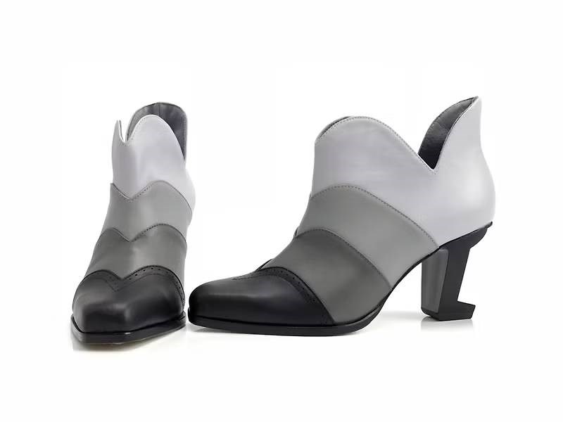 LEADING ROLE | 萌芽 | 設計款 | 手工鞋 | 黑灰