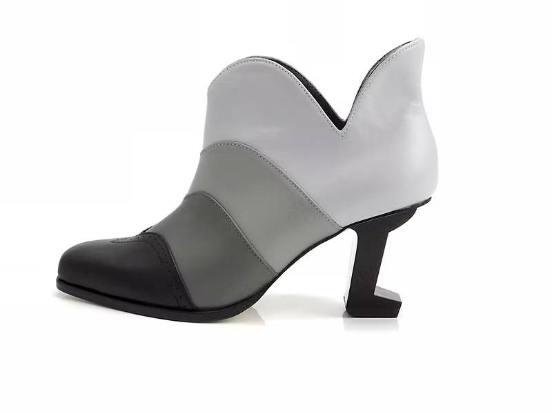 LEADING ROLE | 萌芽 | 設計款 | 手工鞋 | 黑灰