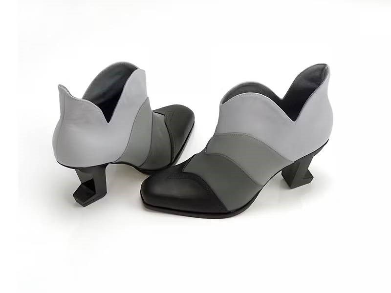 LEADING ROLE | 萌芽 | 設計款 | 手工鞋 | 黑灰