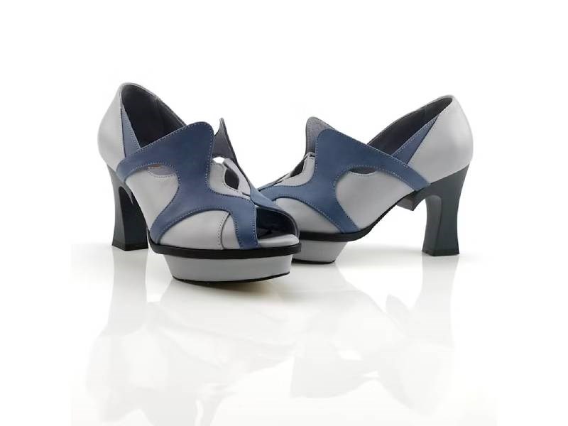 LEADING ROLE | 紅唇花 | 設計款 | 手工鞋 | 灰