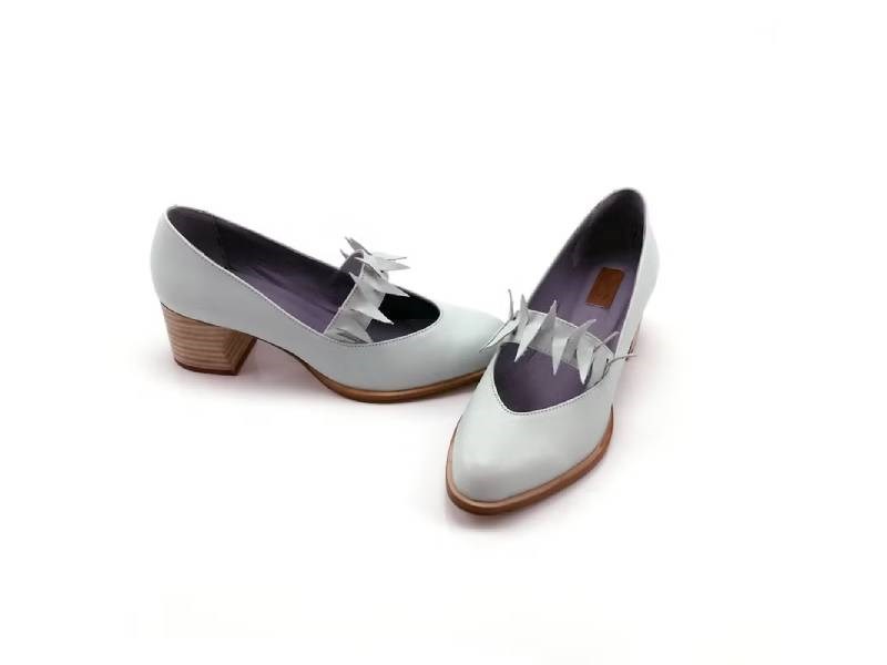 LEADING ROLE | 捕蠅草 | 設計款 | 手工鞋 | 淺藍