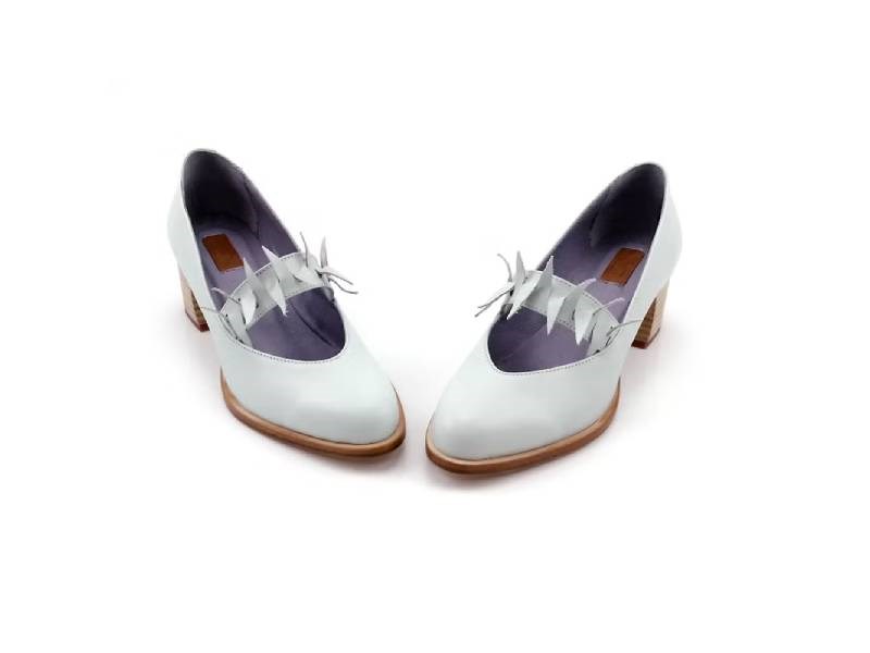 LEADING ROLE | 捕蠅草 | 設計款 | 手工鞋 | 淺藍