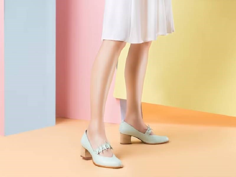 LEADING ROLE | 捕蠅草 | 設計款 | 手工鞋 | 淺藍