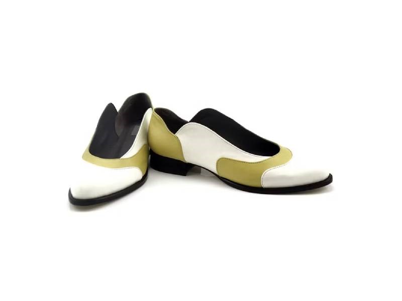 LEADING ROLE | 雞蛋花 | 設計款 | 手工鞋 | 白