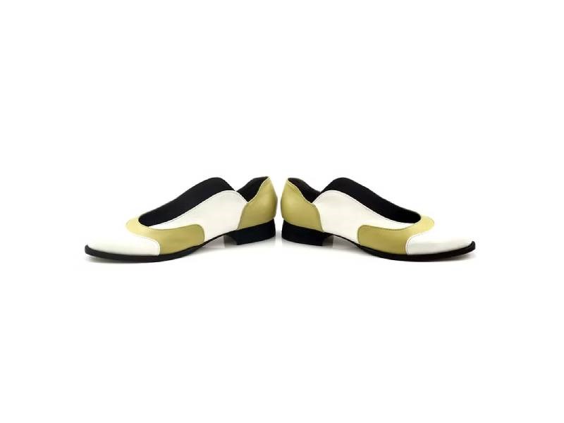 LEADING ROLE | 雞蛋花 | 設計款 | 手工鞋 | 白