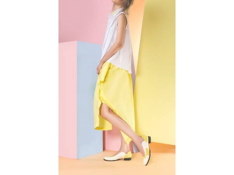 LEADING ROLE | 雞蛋花 | 設計款 | 手工鞋 | 白