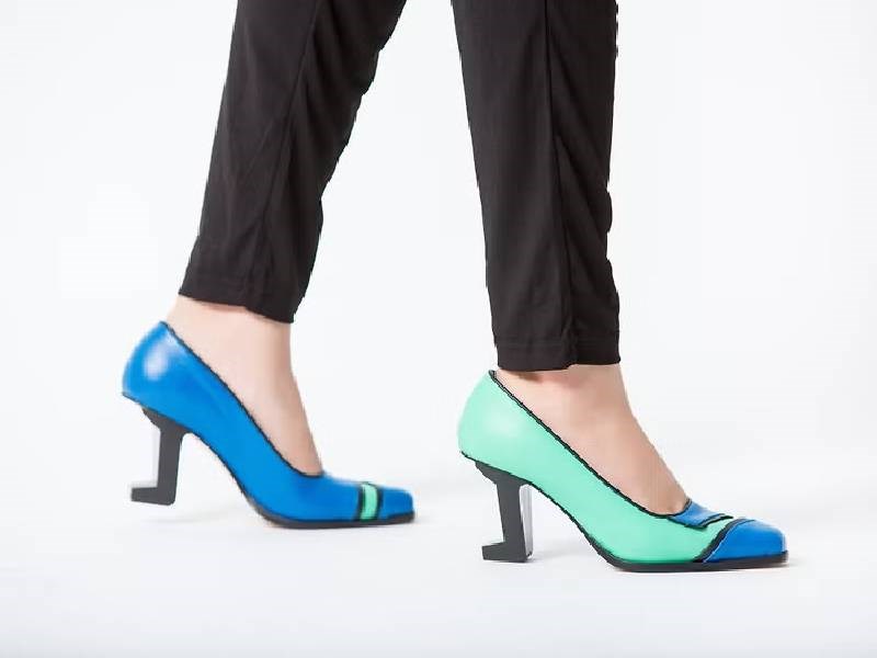 LEADING ROLE | 幾何 | 設計款 | 手工鞋 | 藍