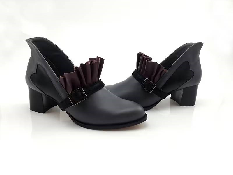 LEADING ROLE | 束縛 | 設計款 | 手工鞋 | 黑