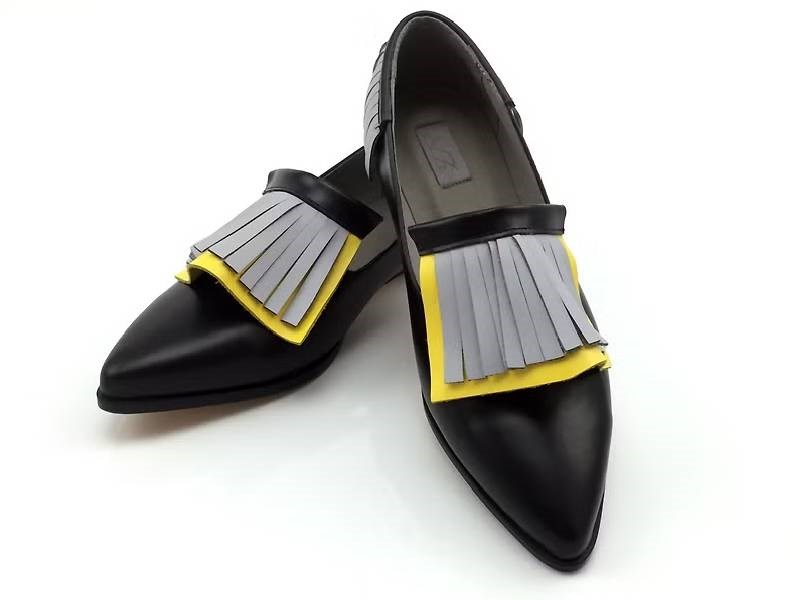 LEADING ROLE | 裙擺 | 設計款 | 手工鞋 | 黑