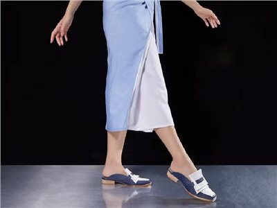 LEADING ROLE | 漂流 | 設計款 | 手工鞋 | 藏青 白