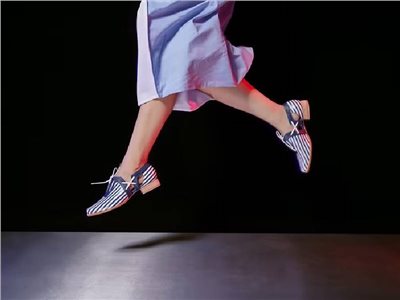 LEADING ROLE | 軌跡 | 設計款 | 手工鞋 | 藍白條紋