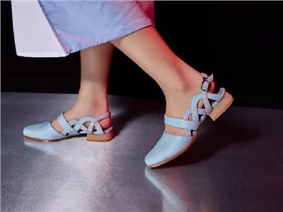 LEADING ROLE | 扭曲 | 設計款 | 手工鞋 | 天空藍