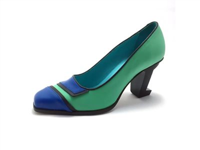 LEADING ROLE | 幾何 | 設計款 | 手工鞋 | 藍