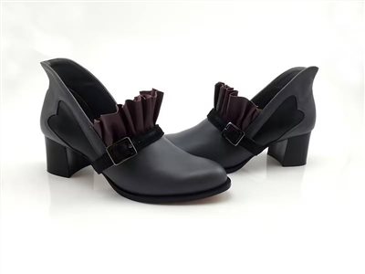 LEADING ROLE | 束縛 | 設計款 | 手工鞋 | 黑